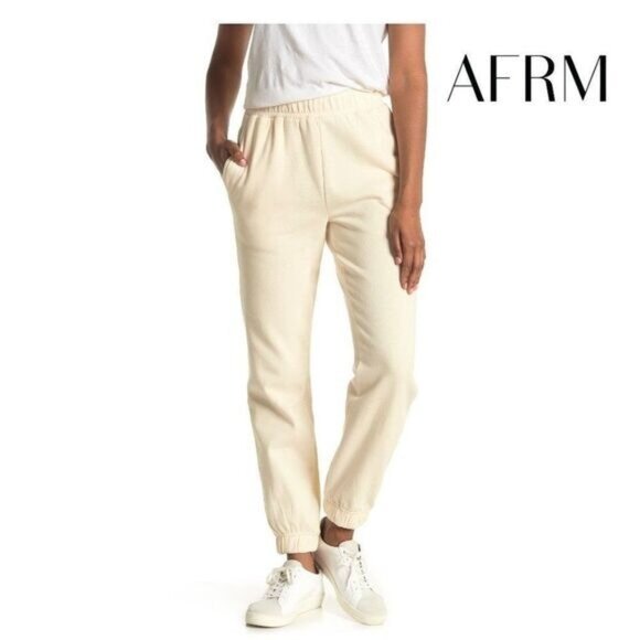 AFRM‎ Tazo Sweatpants for Women Joggers with Pockets Lounge Pants  NWT - Picture 1 of 4